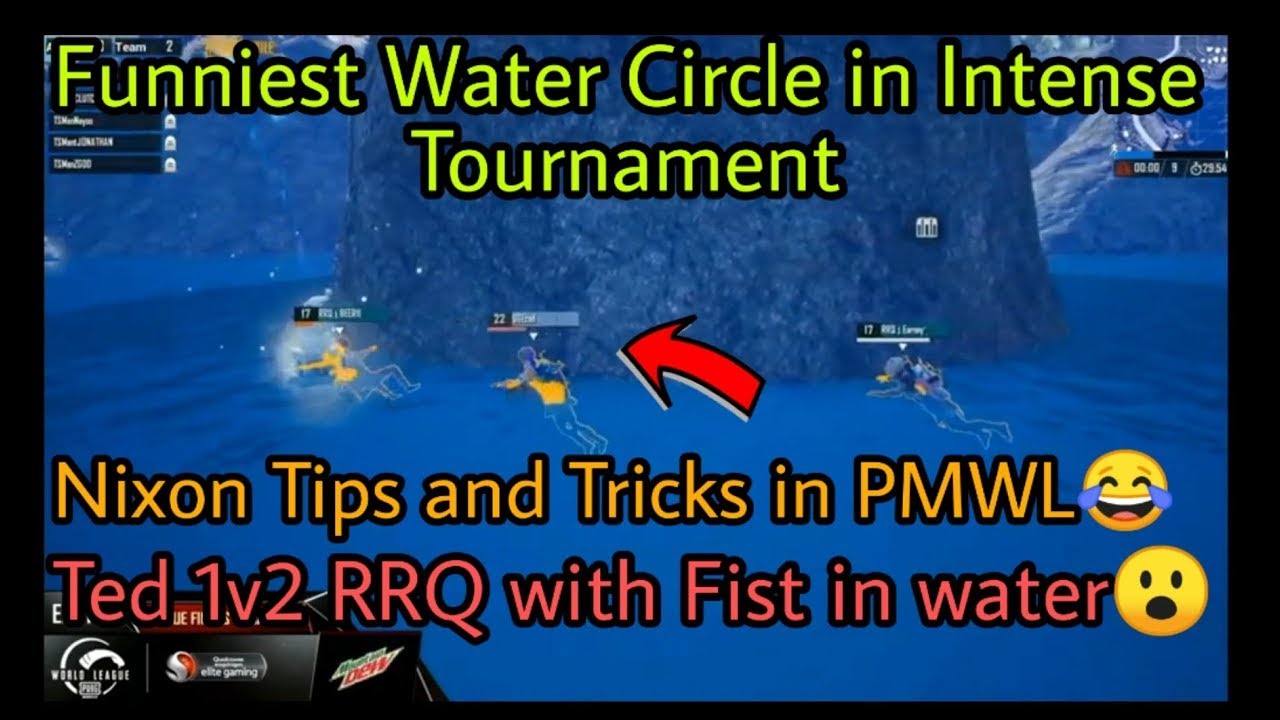 Water circle in pmwl grand finals synergy vs RRQ 💦🏊🏊🌊💧 