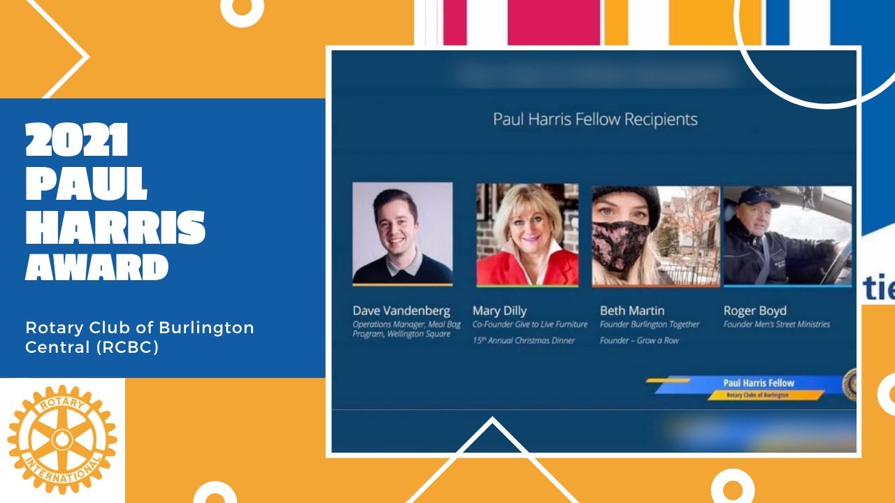 2021 RCBC Paul Harris Award