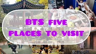 BTS five places to visit in Seoul, Korea || Seoul ||