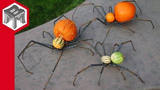 Spider Pumpkins - Arachnophobia Jack O&#39; Lantern