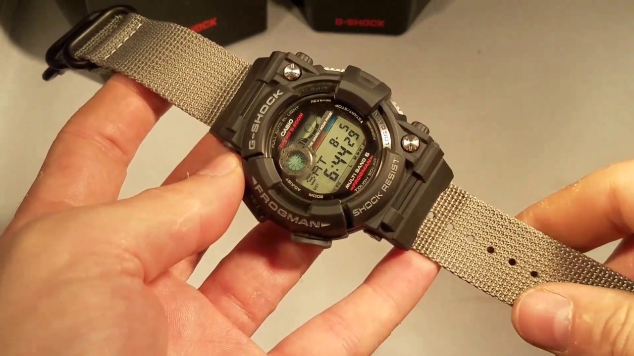 casio protrek nato strap adapter