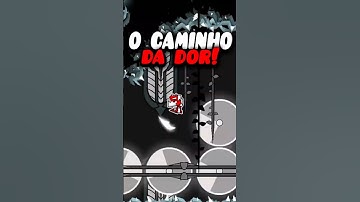 O CAMINHO DA DOR NO GEOMETRY DASH?!! #geometrydash  #games #gd #shorts