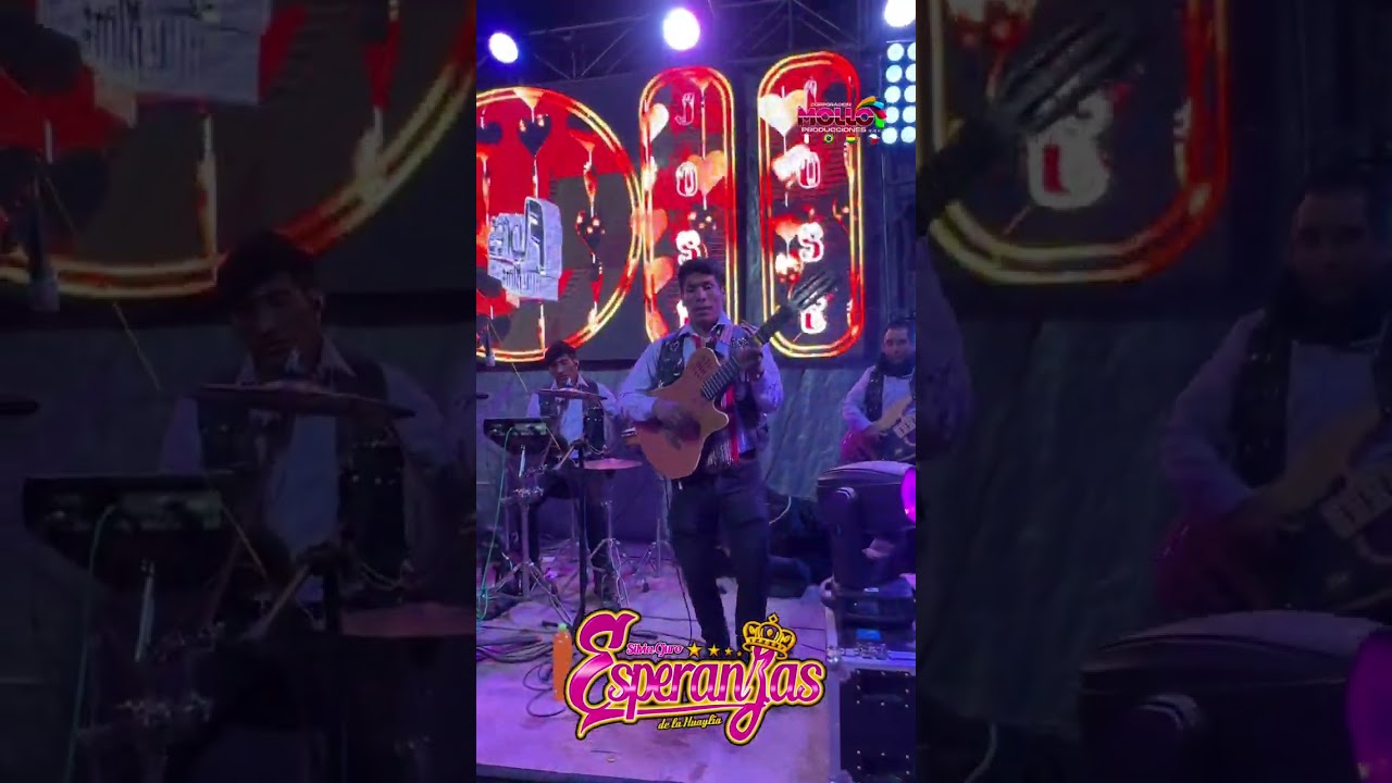 ESPERANZAS DE LA HUAYLIA TEMA: DICEN QUE HABLAN MAL DE MI .concierto en vivo