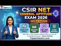 Csir net general aptitude books in pdf 2026 | csir net general aptitude one liners 2026 #csir #exam