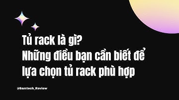 Tủ rack là gì  Những điều bạn cần biết để lựa chọn tủ rack phù hợp