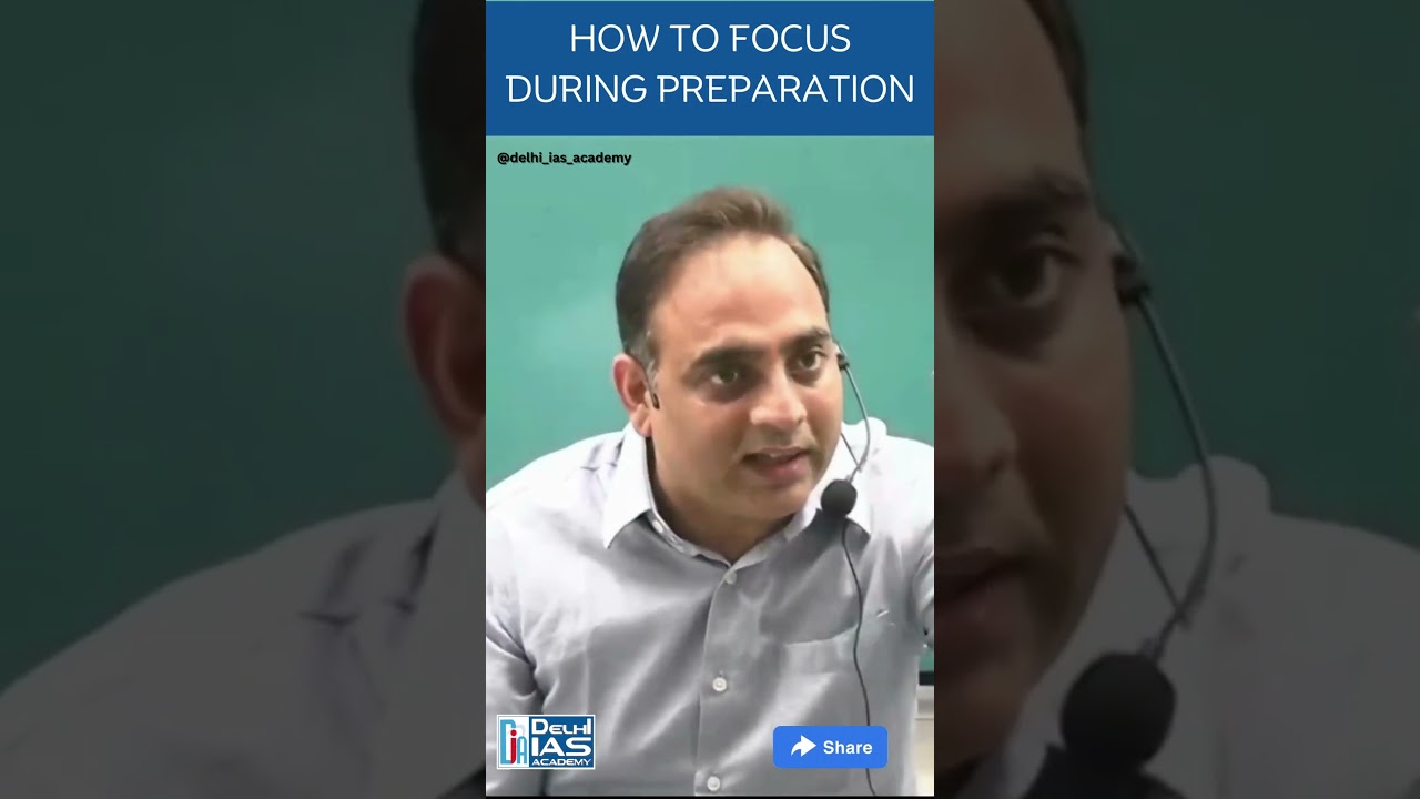 How to Focus Preparation 