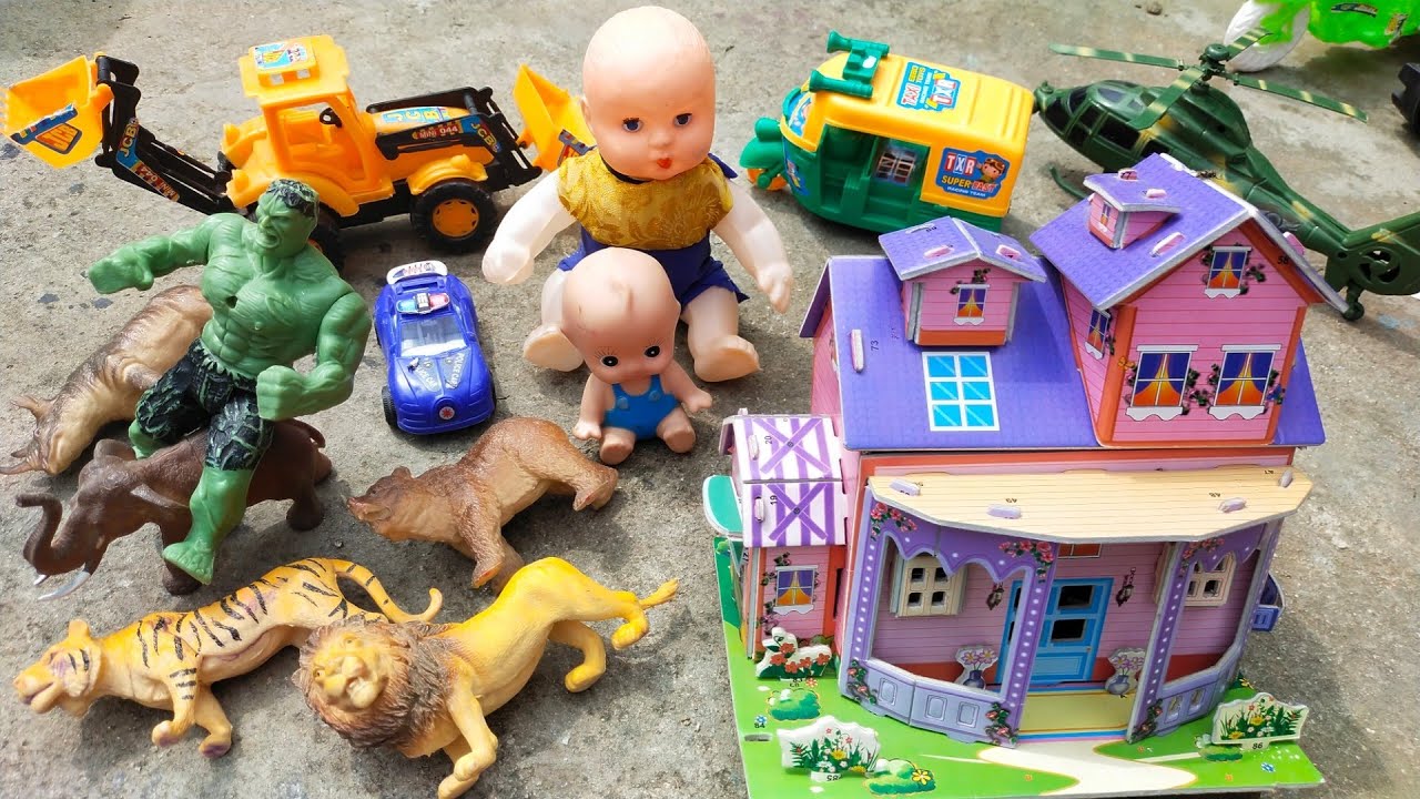 Doll wala cartoonBarbie kitchen setall day routine in Indian village