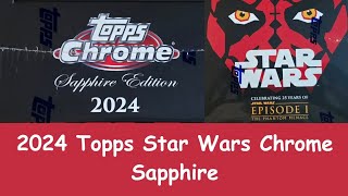 2024 Topps Star Wars Chrome Sapphire #topps