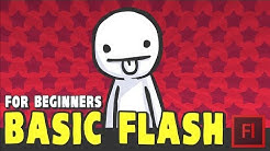 TUTORIAL: Basic Flash for Beginners (Adobe Animate/Flash) - Durasi: 15.23. 