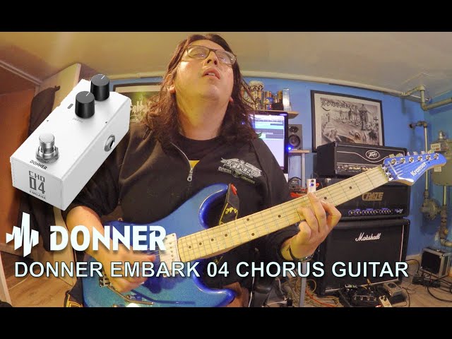 Donner Embark 04 Chorus Guitar Pedal ( Demo and review ) - YouTube