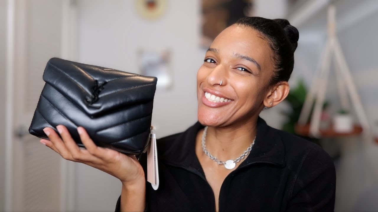 Saint Laurent Loulou Luxury Bag Unboxing And Review - YSL Toy