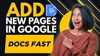 How to Add New Pages in Google Docs FAST | Master Page Breaks in Google Docs