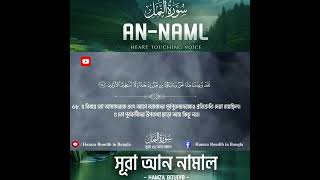 Surah An-Naml - سورۃالنمل ⋮ Heart touching recitation ⋮  Hamza Boudib - القارئ_حمزة_بوديب