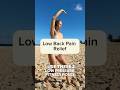 Low Pressure Fitness Exercise for Low Back Pain Relief #corestrength #lowpressurefitness