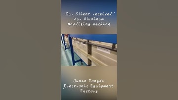 Aluminum Anodizing machine/electroplating machine