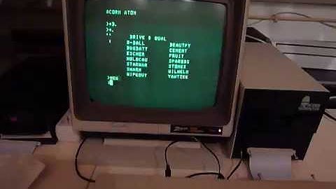 Acorn Atom - Testing Mark