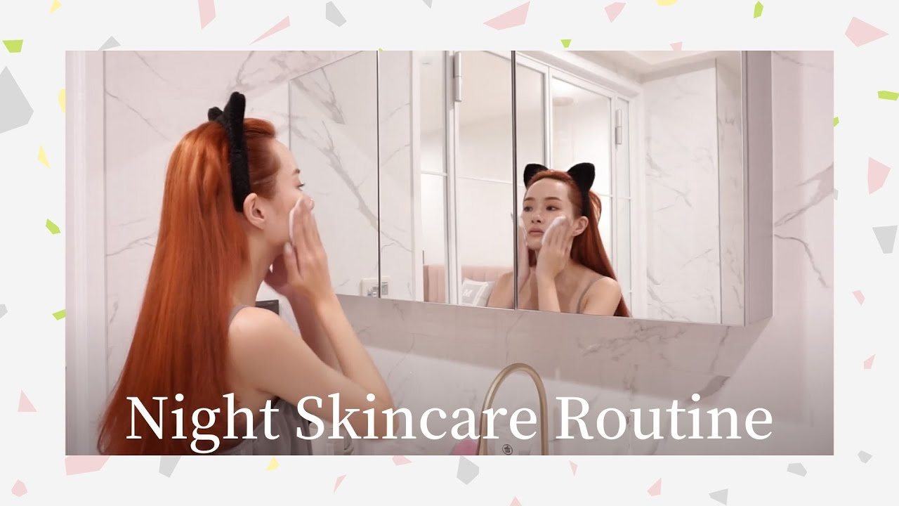 不偷懶才能更放鬆！每日睡前保養程序 Night Skincare Routine| 夏曼娣 Mandy