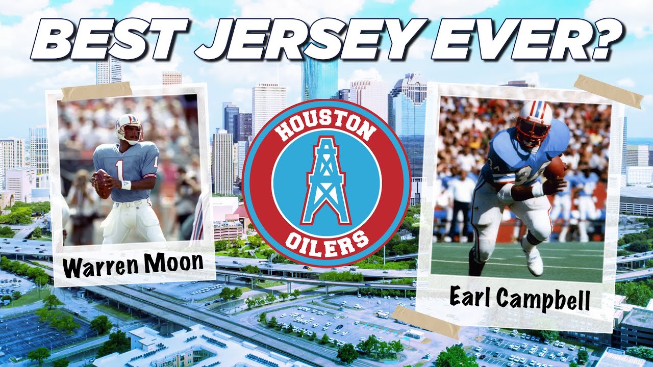 Are the Houston Oilers the best NFL jerseys ever? YouTube