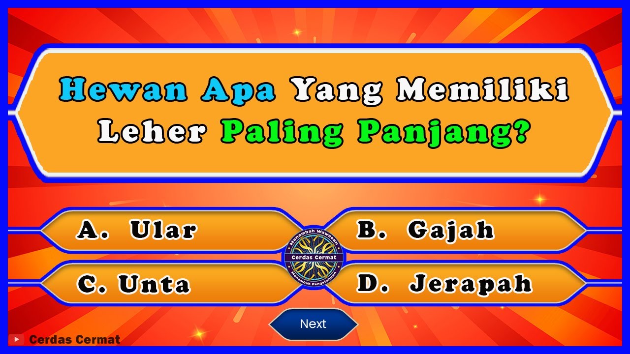 KUIS PENGETAHUAN UMUM | TES WAWASANMU ! BERAPA PERTANYAAN YANG BISA KAMU JAWAB ?
