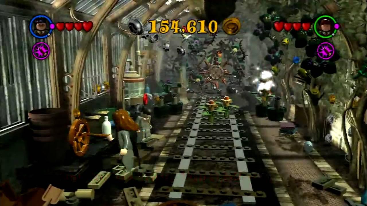 LEGO Harry Potter Walkthrough Year 1 Learning Lumos Solem Using Lumos Solem