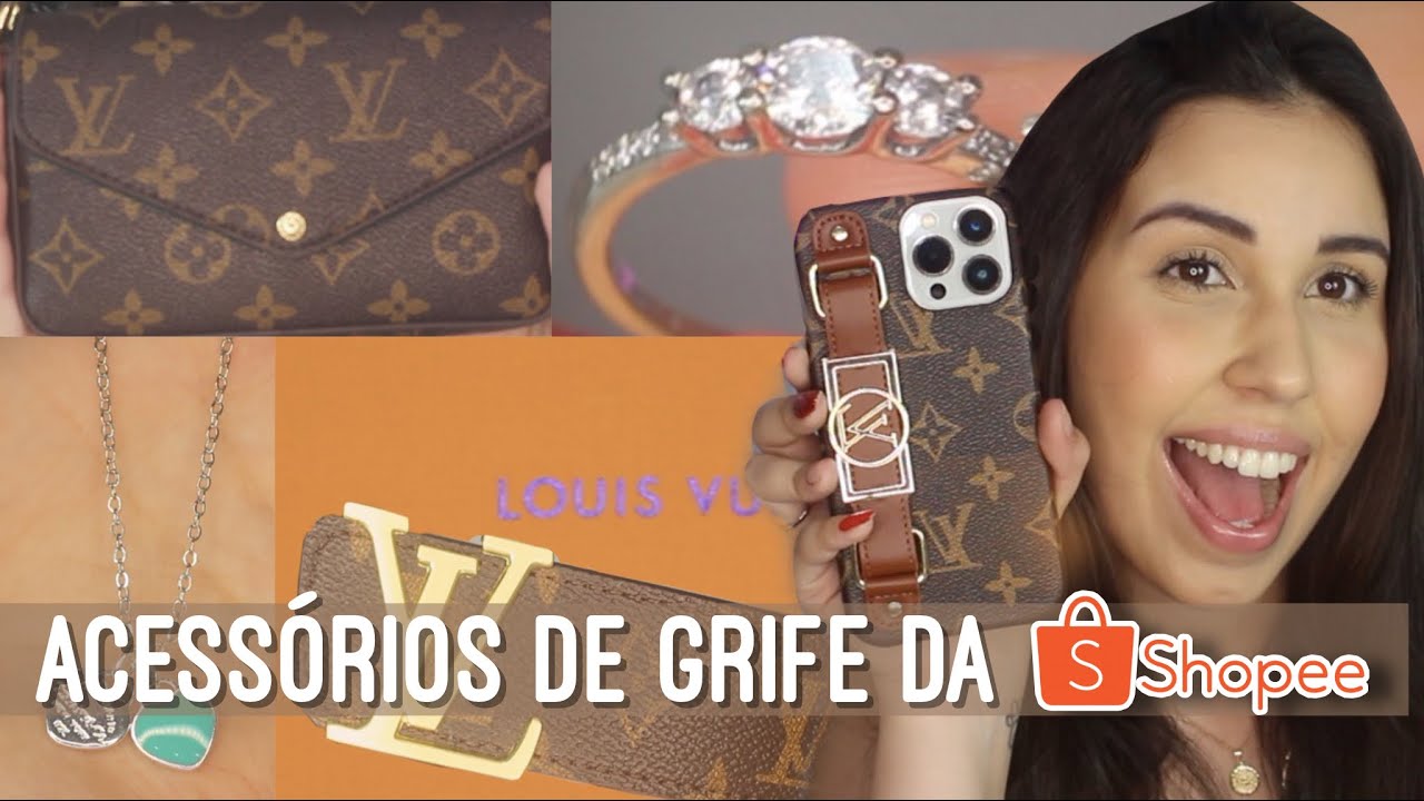 COMPREI ACESSÓRIOS DE GRIFE NA SHOPEE | LOUIS VIUTTON, TIFFANY & Co e PANDORA | *qualidade top*