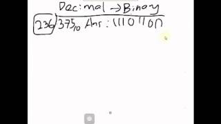Decimal to Binary (With Decimal Pointer)