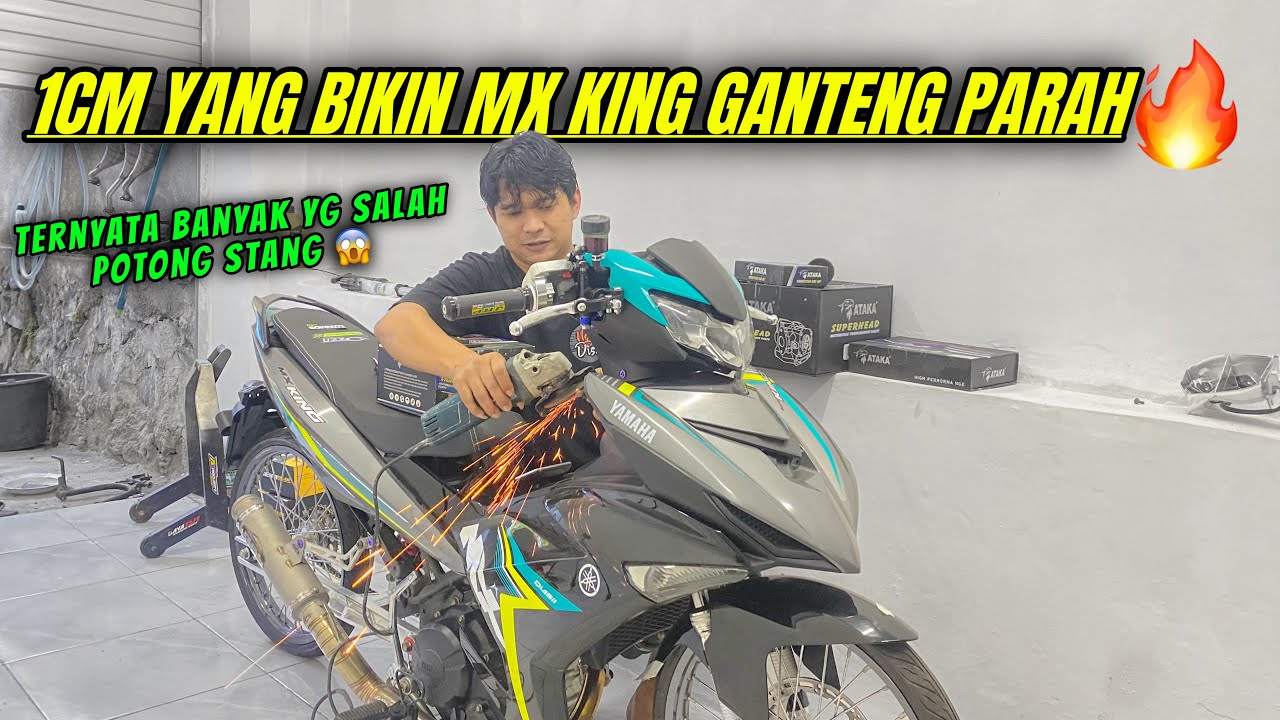 Potong Stang 1CM‼️Tampilan MX KING Langsung GANTENG MAXIMAL!‼️