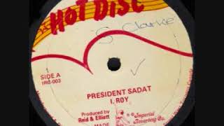 Hot Disc Maxi can IRC003A   I Roy   President Sadat