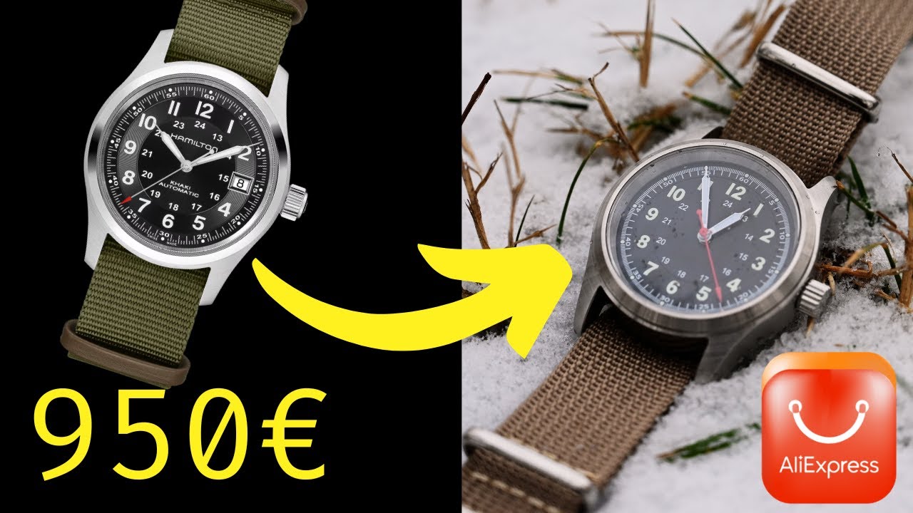 DYI Dream watch with AliExpress parts below 100€