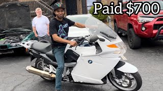 Bought a BMW Sportbike with 5000 Miles for $700 