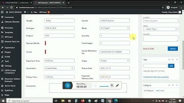 Consignment / Courier Website Operation Tutorial