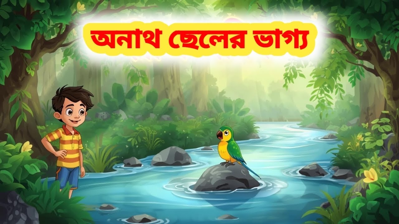 অনাথ ছেলের ভাগ্য। Bangla Cartoon । বাংলা কার্টুন । Rupkothar golpo । Thakumar jhuli । Moral Story ।