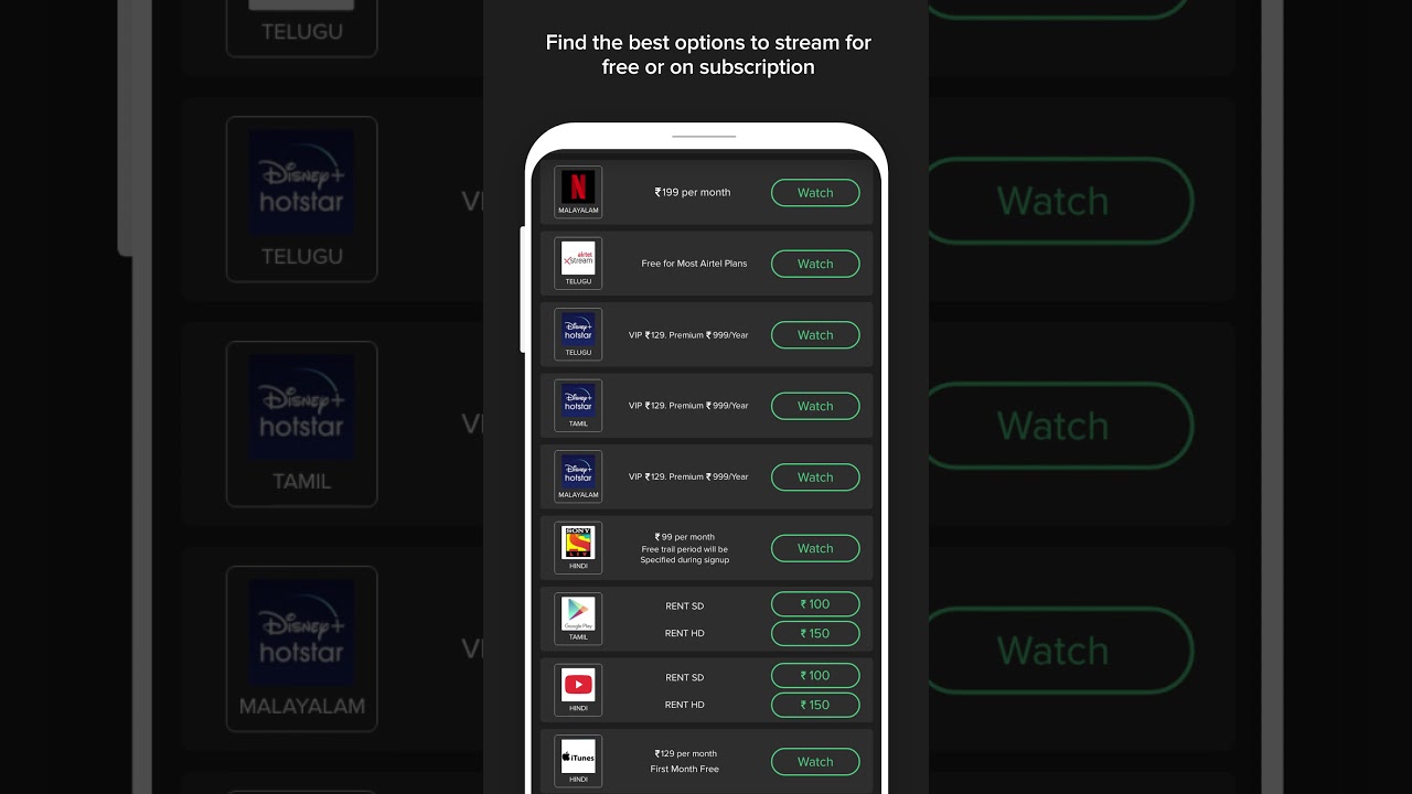 Flixjini - Search any Movie & Discover where to watch