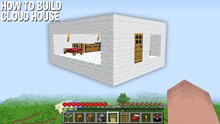 How to BUILD secret CLOUD HOUSE in Minecraft ? never OPEN this house !