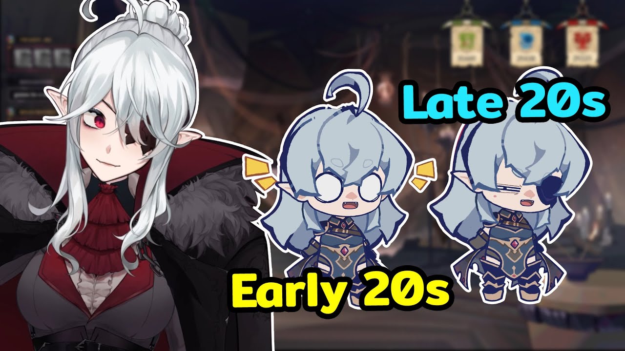 The difference in maturity between your early and late 20s