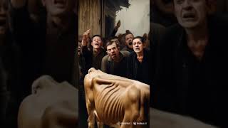 Emotional story of a frail cow and a caring man. #trendingshorts #beautiful #true #bestmoments