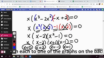 Unit 4 Lesson 9 Video Algebra 2