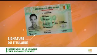 La nouvelle carte nationale d'identité CNI