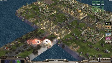 GLA Stealth - Command & Conquer Generals Zero Hour - 1 vs 5 HARD Gameplay