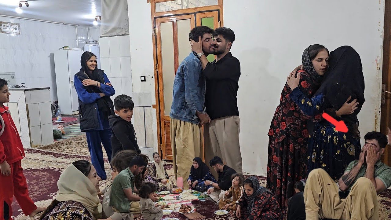 After moving to the city, Rahela and Sajjad return home, and Rahela stays with us.