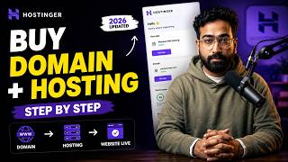 How to Buy Domain And Hosting From Hostinger in 2026 (Step-By-Step)
