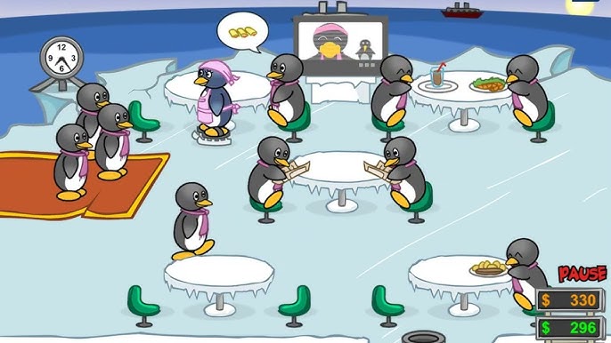 Penguin Diner 2 - Play it online at Coolmath Games