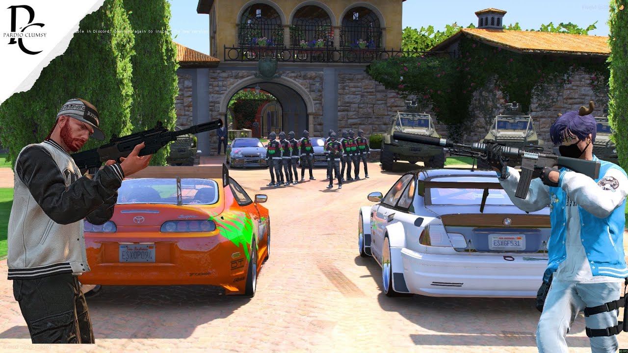 LEGENDA TURUN TANGAN ATAS KEHILANGAN SKYLINE KEI !!! PENYERANGAN MARKAS !!! GTA 5 ROLEPLAY