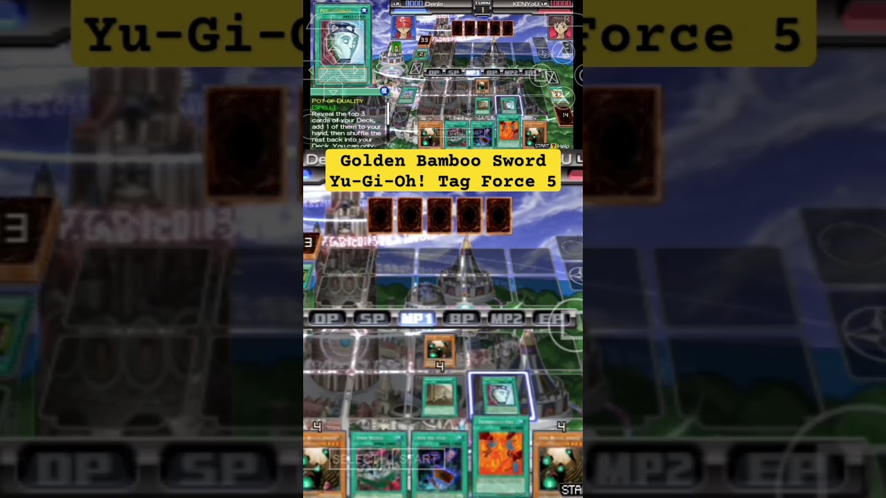 Golden Bamboo Sword - Yu-Gi-Oh! Tag Force 5 