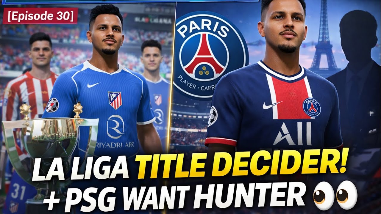 EAFC26 Player Career Mode 🏆🏆🏆| Episode 30 | LA LIGA TITLE DECIDER! + PSG WANT HUNTER 👀
