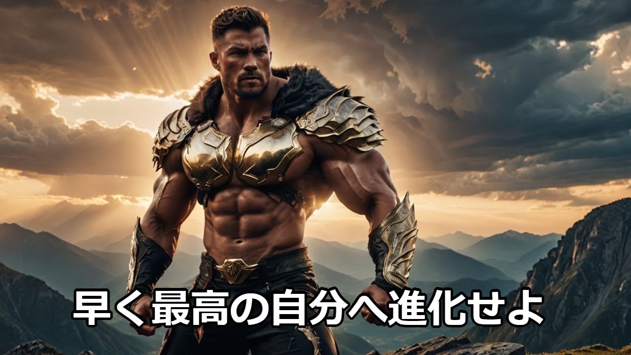 一刻も早く最高の自分に進化しろ。時間経過が最大の差を生む。 - YouTube