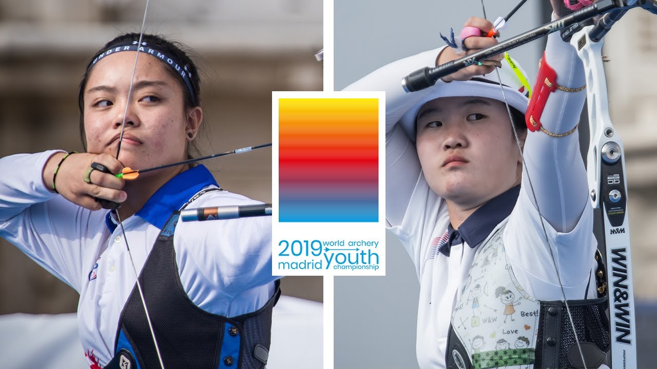 Yang YaJung v Jang Mi recurve cadet women bronze World Archery Youth Championships 2019