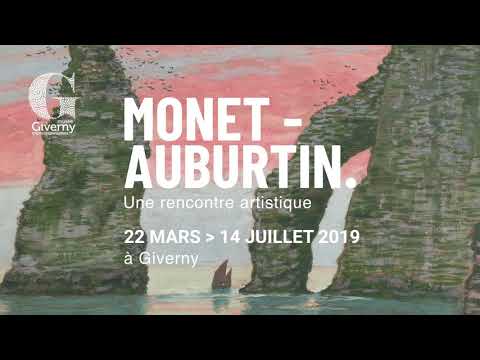 Bande-annonce exposition "Monet-Auburtin" à Giverny du 22 mars au 14 juillet 2019