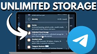 How to Access Unlimited Cloud Storage on Telegram [UPDATED]