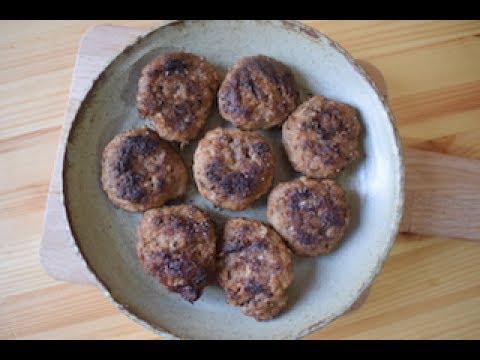 Kfte/Koftah Recipe   Turkish Meatballs